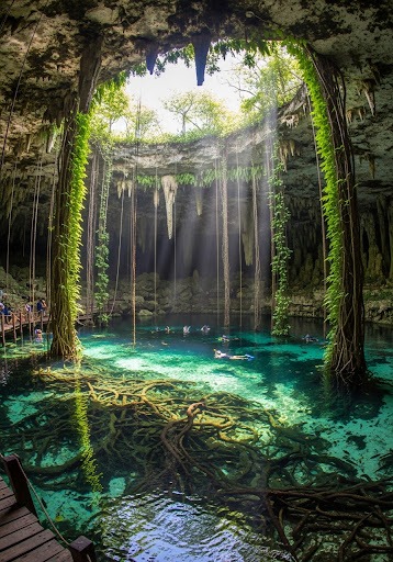 Gran Cenote (Grand Cenote) - Semi-open cenote